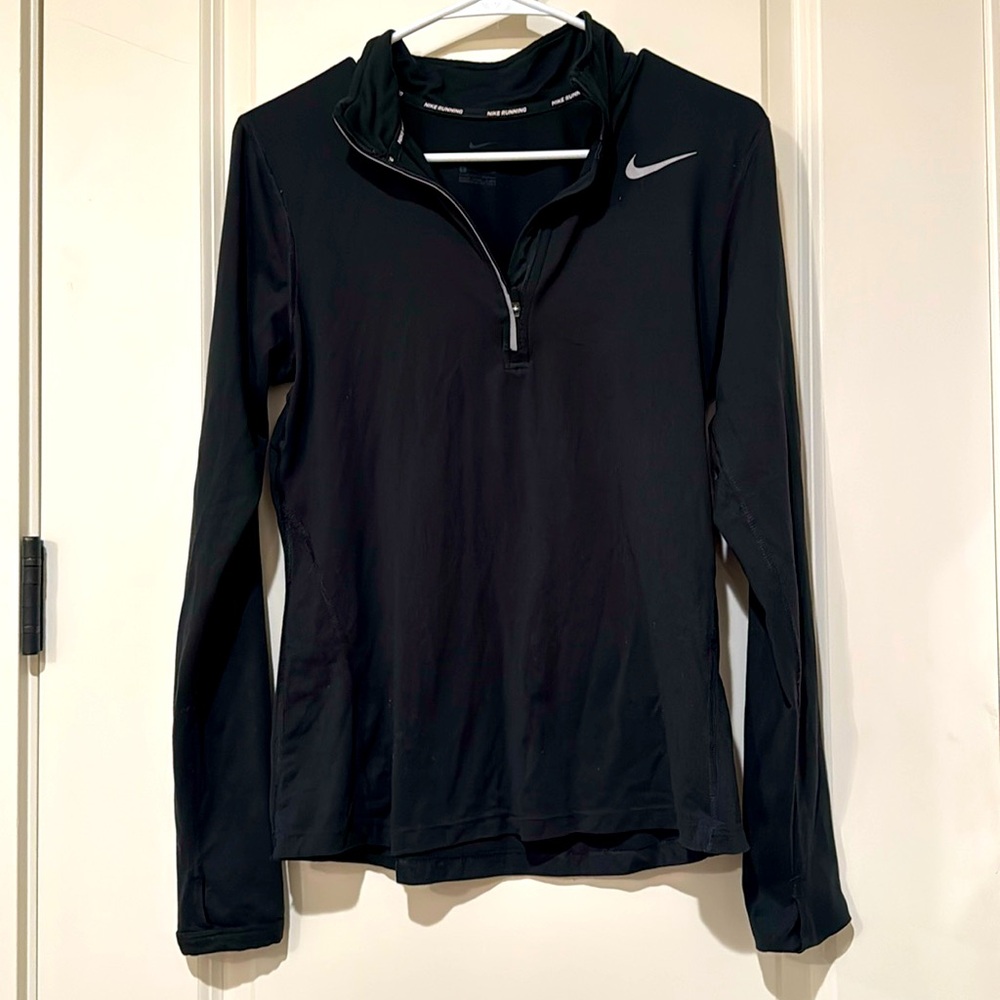 Nike Running Dry Fit long sleeve quarter zip